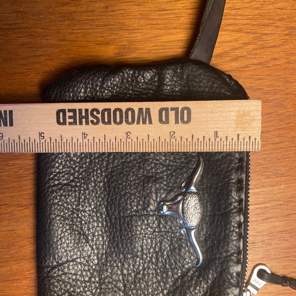 Mini Leather Sling Clutch - Picture 4 of 5